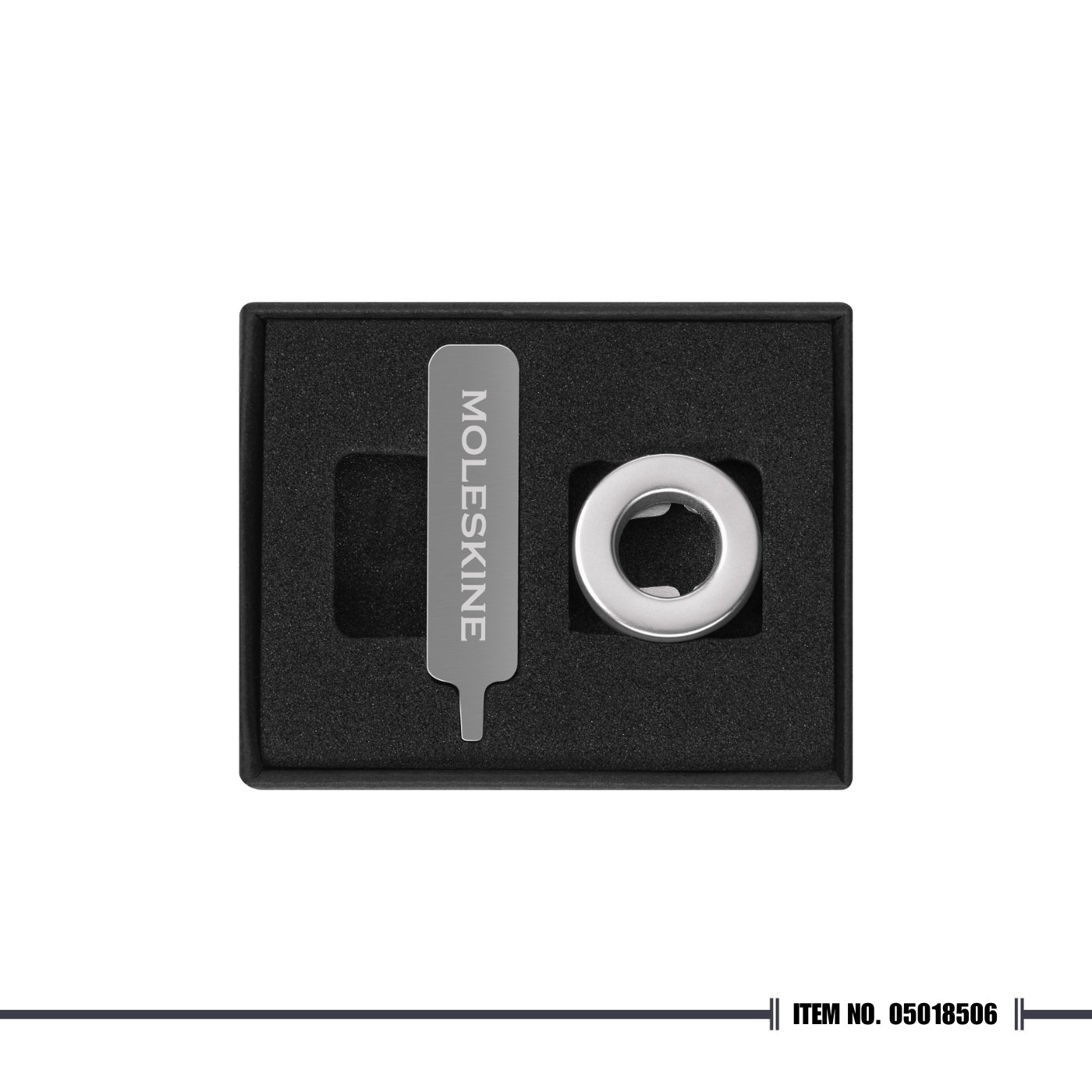 Moleskine Letter Pins - Silver
