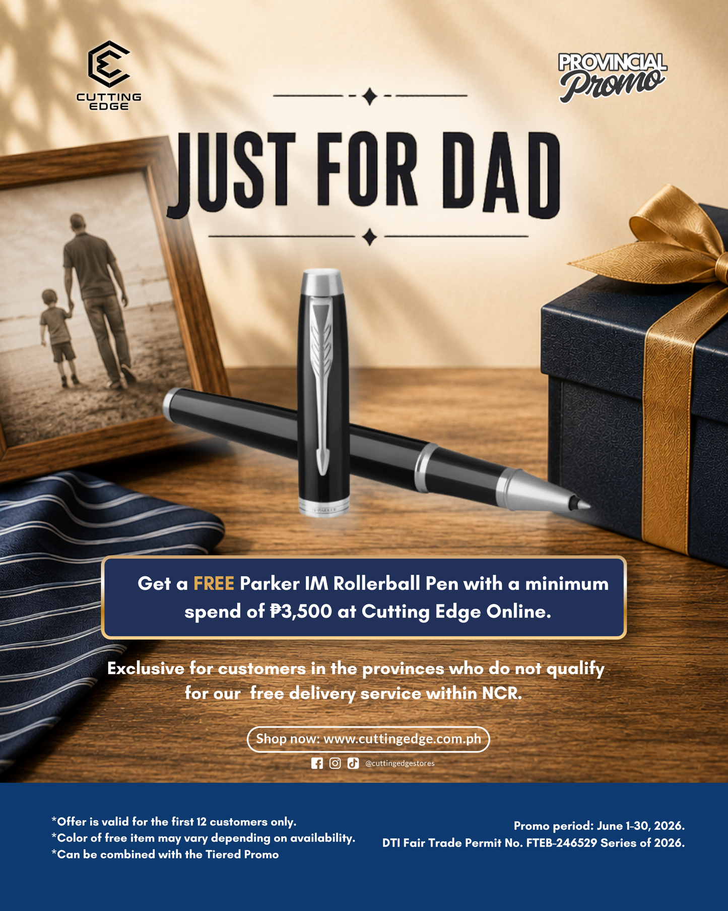 JUST FOR DAD 💙 (Provincial Promo)