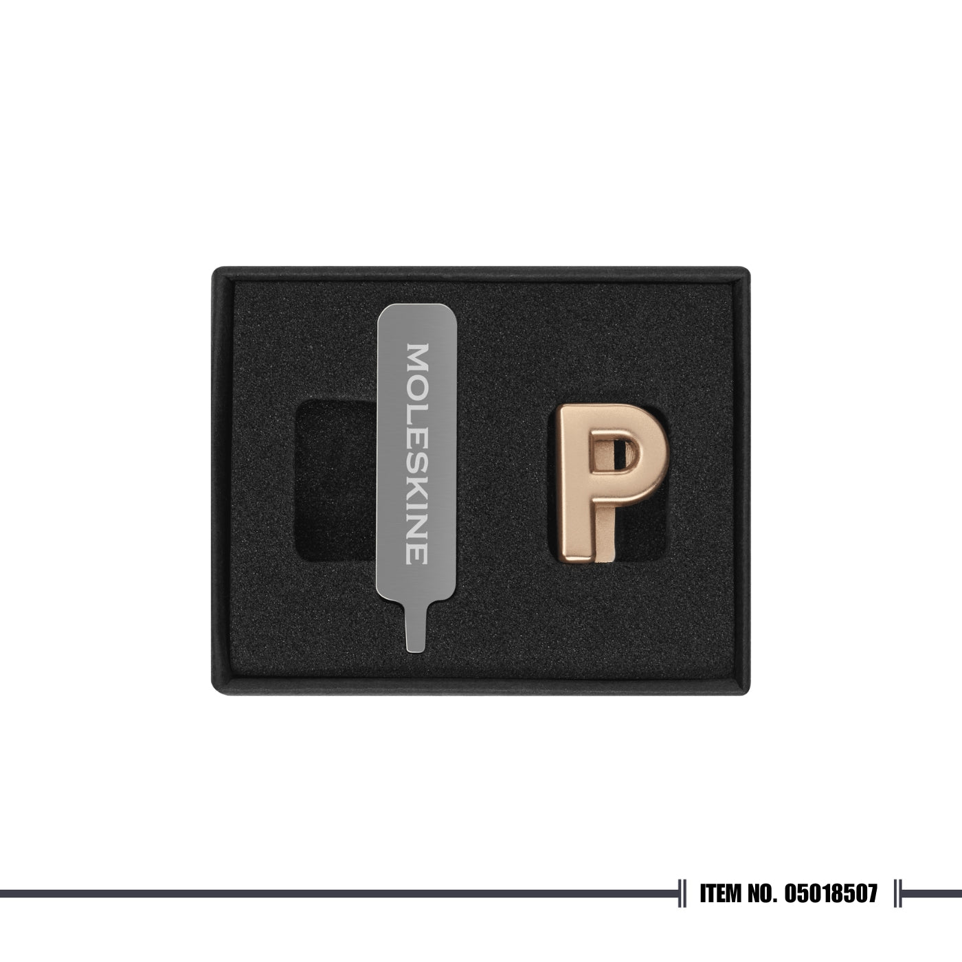 Moleskine Letter Pins - Gold