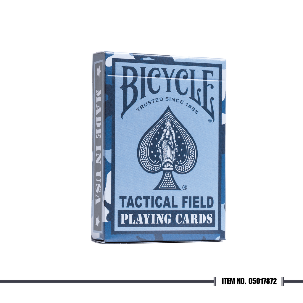 Bicycle® Tactical Field Playing Cards, Navy Blue