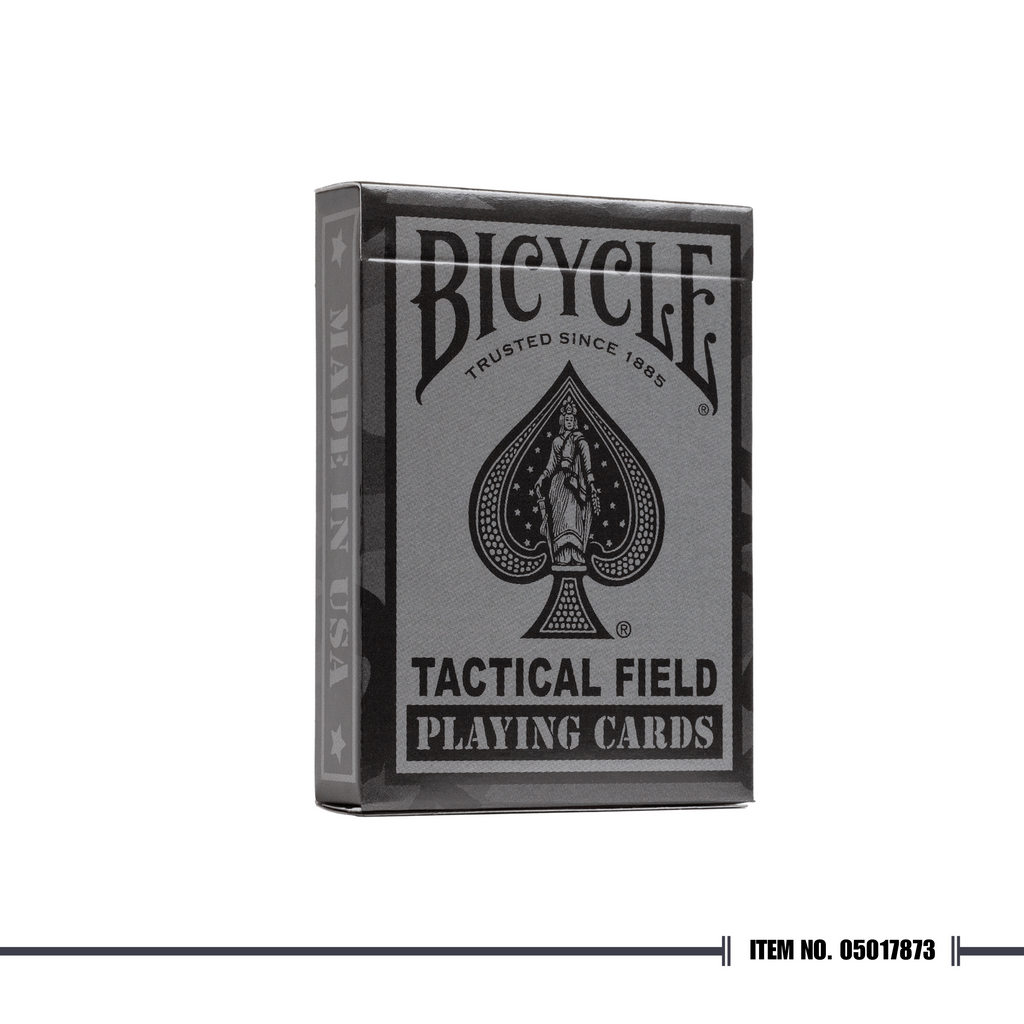 Bicycle® Tactical Field Playing Cards, Special Ops Black