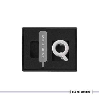 Moleskine Letter Pins - Silver