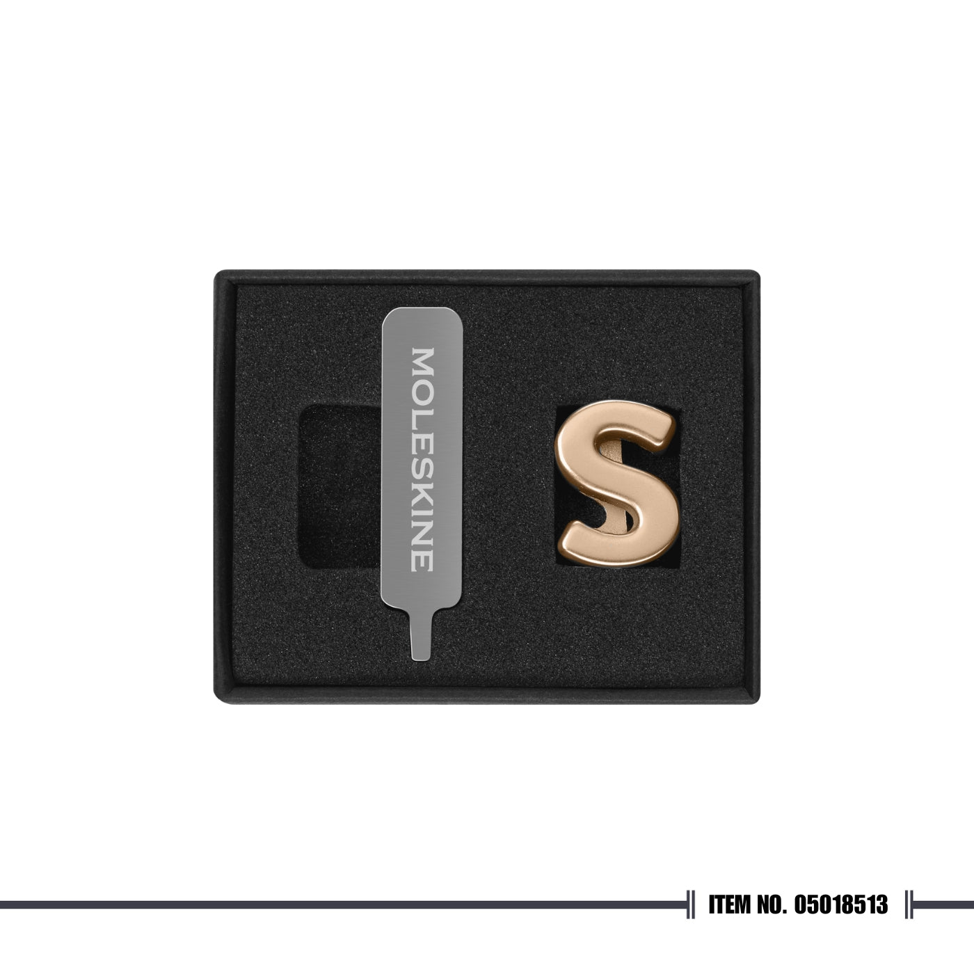 Moleskine® Letter Pins - Gold