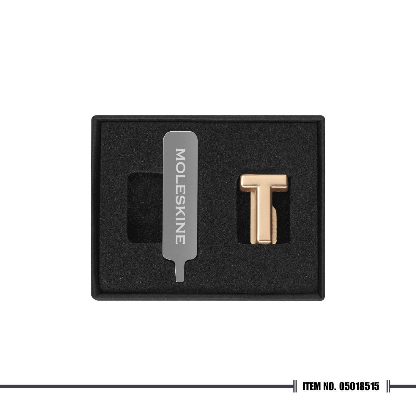 Moleskine® Letter Pins - Gold