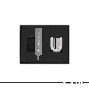 Moleskine® Letter Pins - Silver