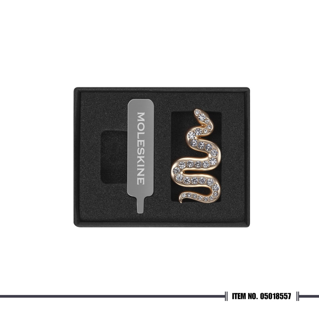 Moleskine® Year of the Snake Crystal Pin