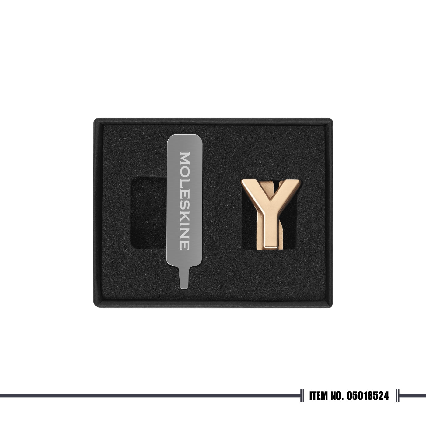 Moleskine® Letter Pins - Gold