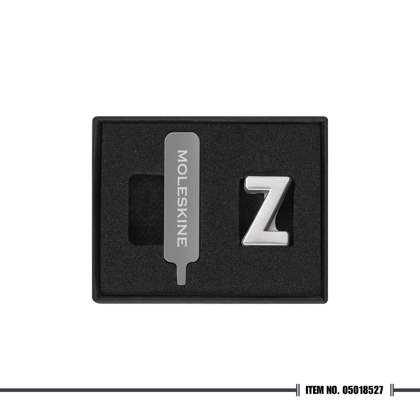 Moleskine Letter Pins - Silver