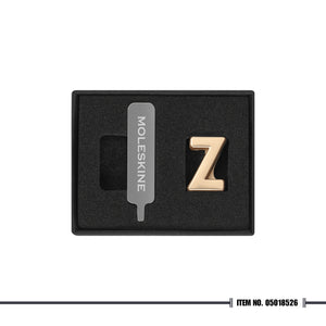 Moleskine® Letter Pins - Gold