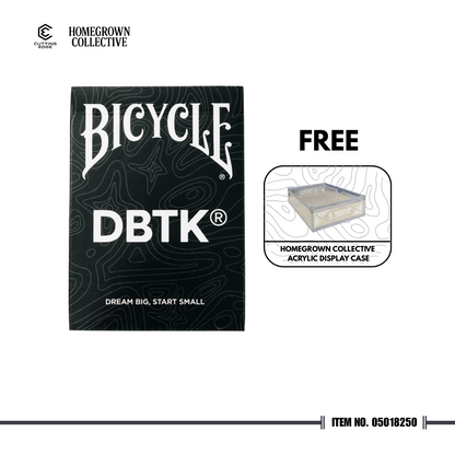 Bicycle® DBTK Playing Cards + FREE Homegrown Collective Display Case