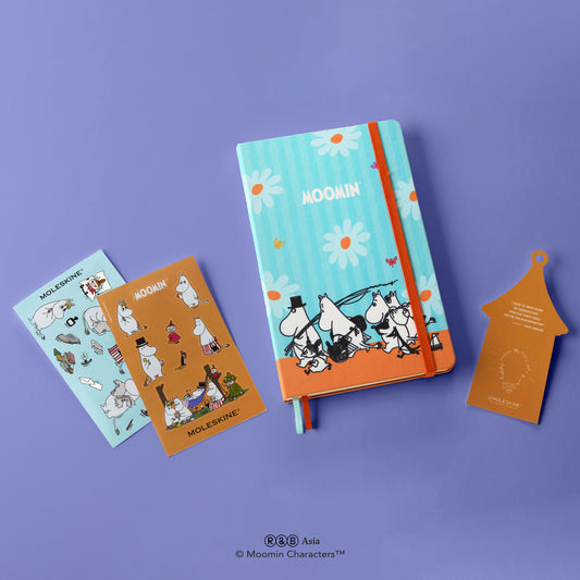 Moleskine Moomin Notebook - Light Blue