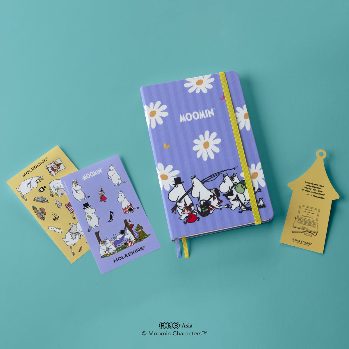 Moleskine Moomin Notebook - Light Purple