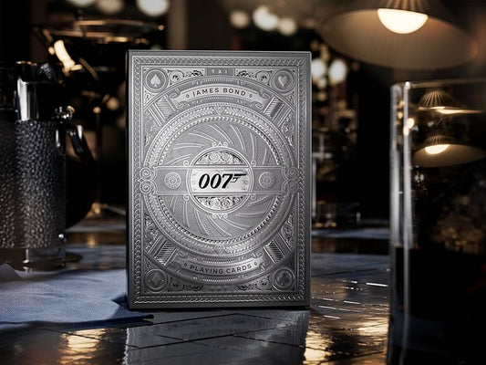 Theory 11 James Bond Silver Edition Playing Cards