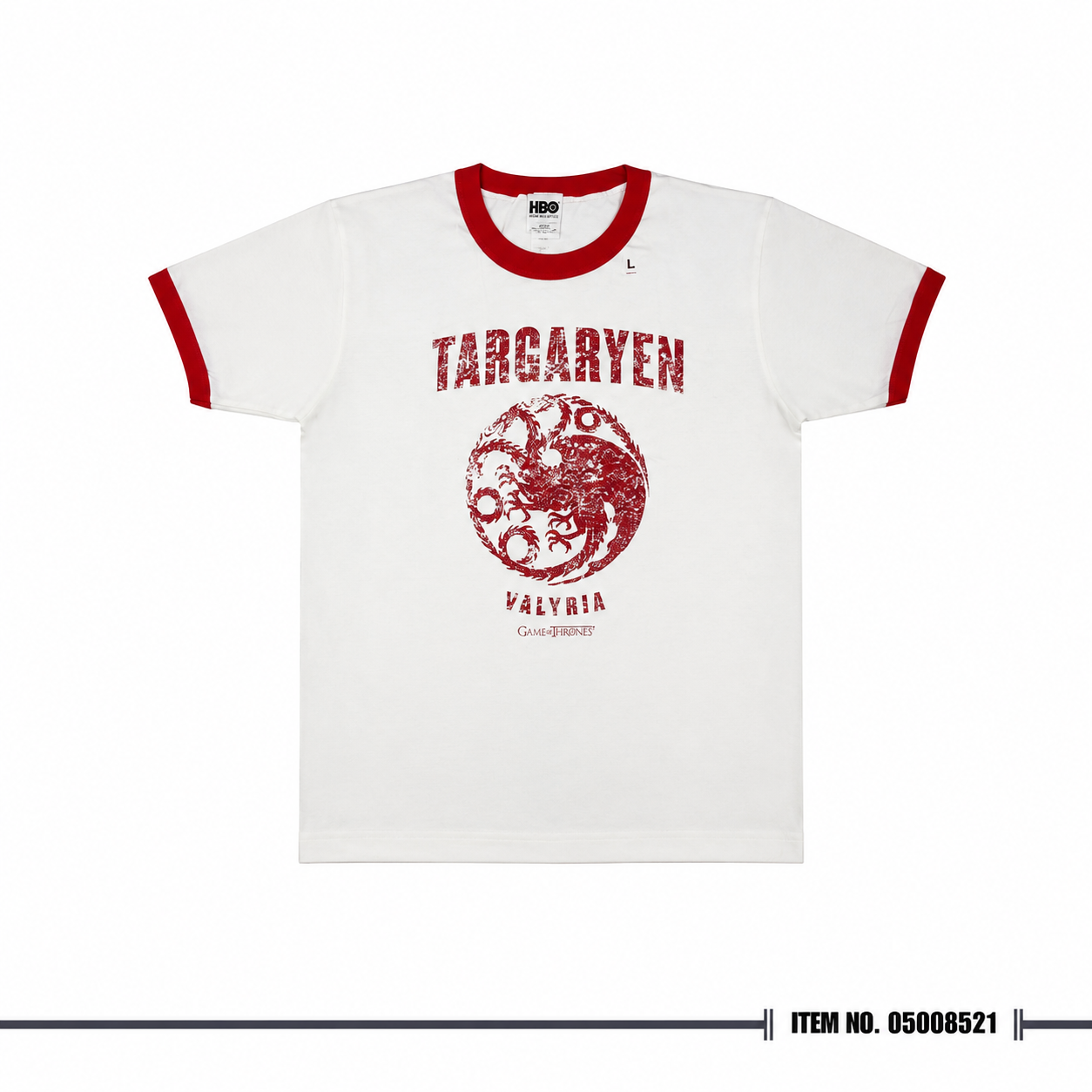 Game of Thrones Targaryen Valyria Ringer T-shirt