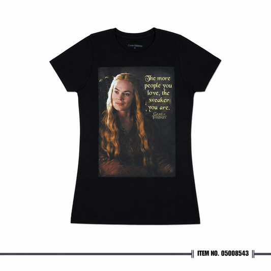 Game of Thrones Cersei Love Weak Baby Tee
