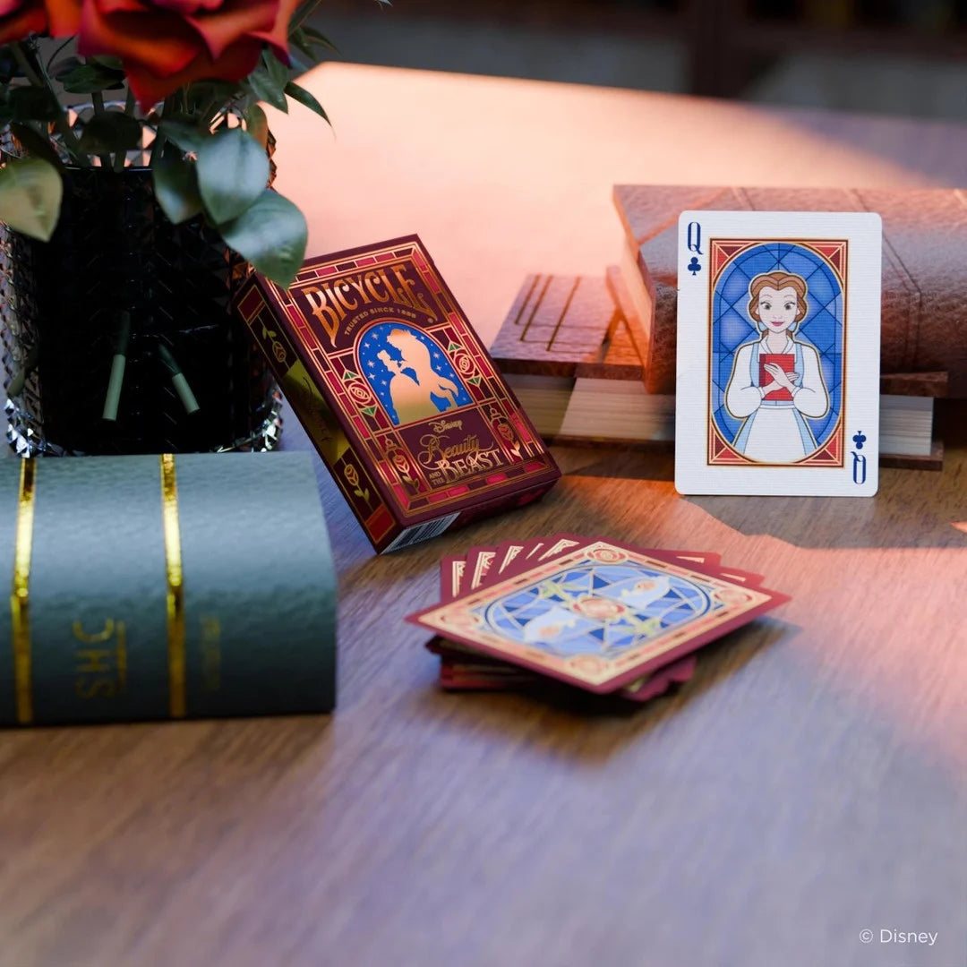 Bicycle® Disney Beauty and the Beast Playing Cards