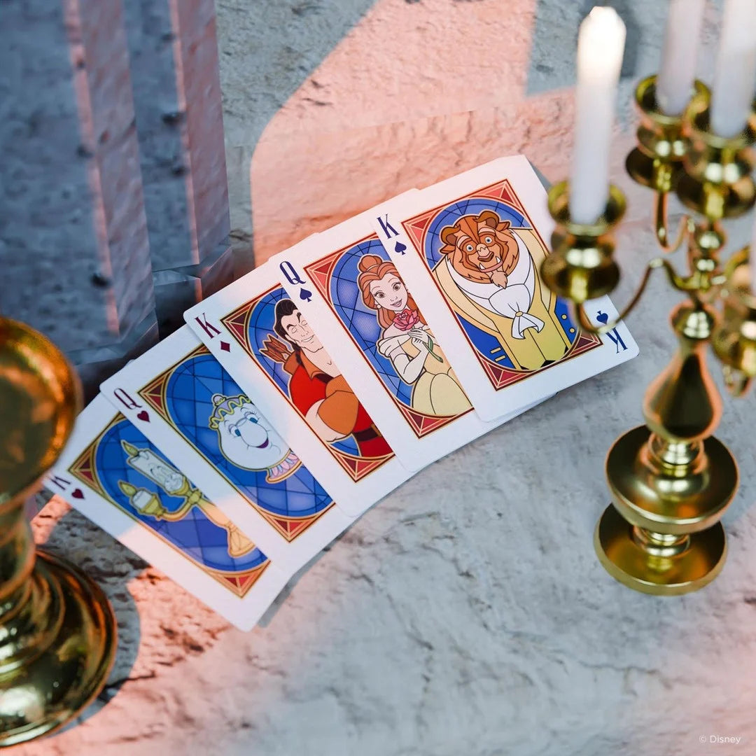 Bicycle® Disney Beauty and the Beast Playing Cards