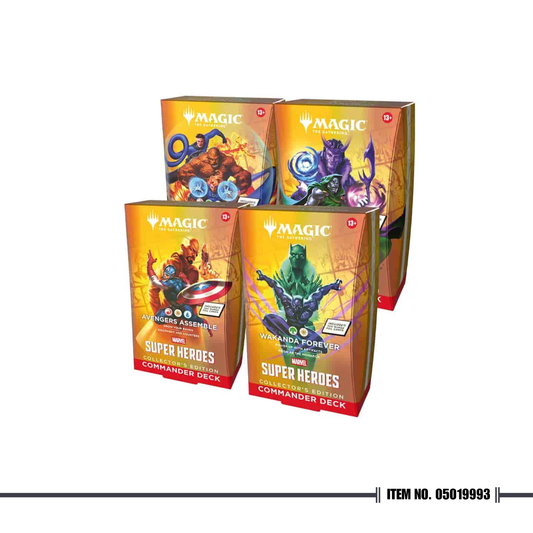 Magic: The Gathering Marvel Super Heroes Collector Commander Decks