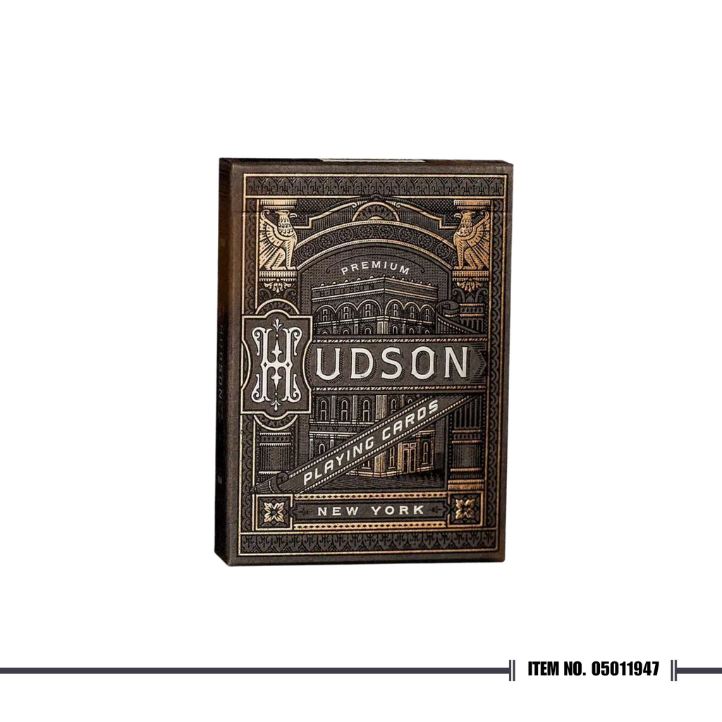 Theory 11 Black Hudson Playing Cards