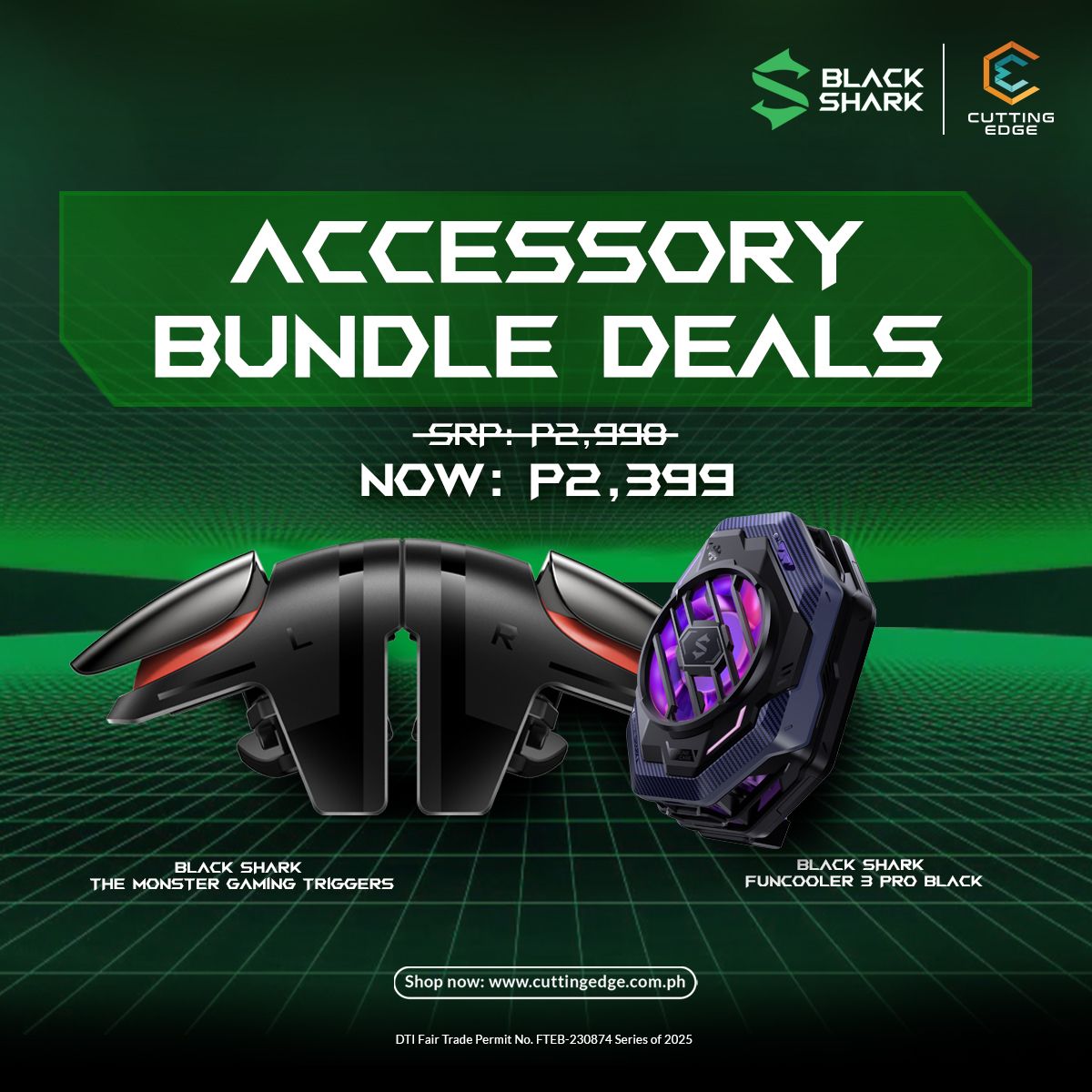 💚Black Shark Accessory Bundle Deal🦈