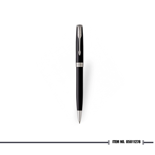 Parker Sonnet 18 Laque Black Chrome Trim Ballpoint Pen