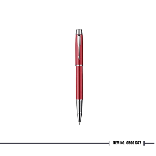 Parker IM Basic Pink Chrome Trim Rollerball Pen (48222)