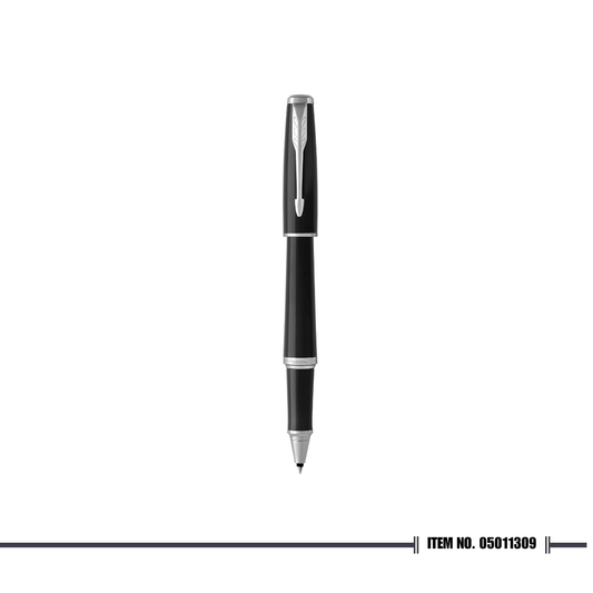 Parker Urban Black Cab Chrome Trim Rollerball Pen