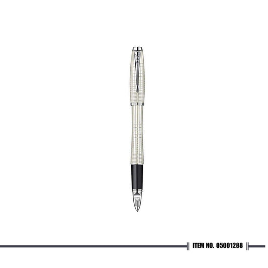 Parker Urban Premium Pearl Metal Chiseled Fountain Pen Fine