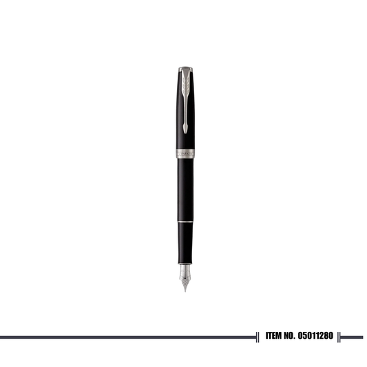 Parker Sonnet 18 Laque Black Chrome Trim Fountain Pen Fine