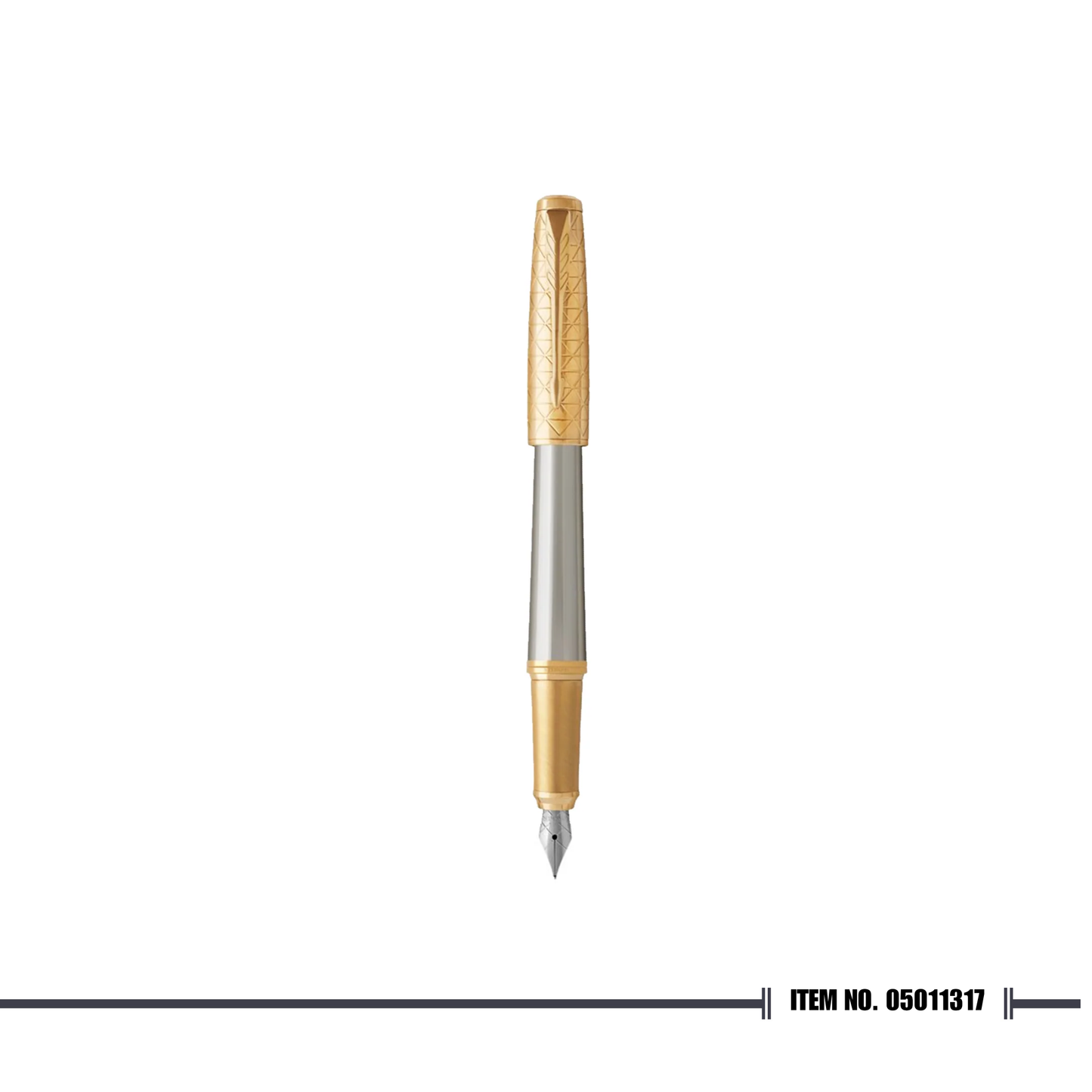 Parker Urban Premium Aura PWD Gold Trim Fountain Pen Medium