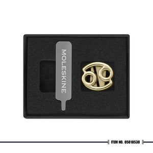 Moleskine® Zodiac Pins - Gold