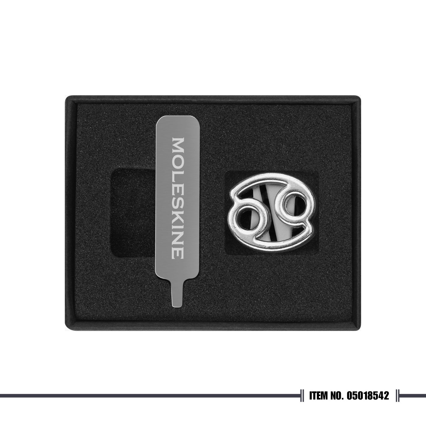 Moleskine® Zodiac Pins - Silver