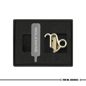 Moleskine® Zodiac Pins - Gold