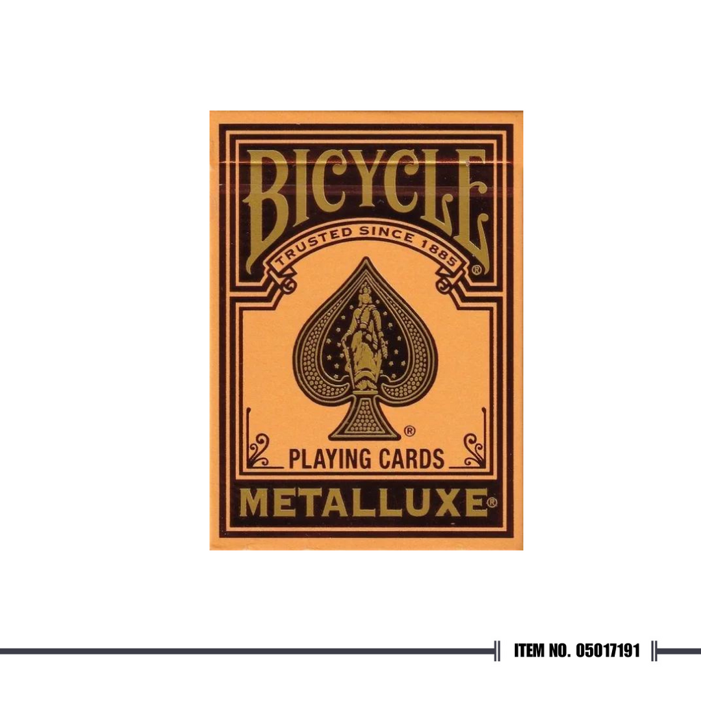 Bicycle® Metalluxe Orange