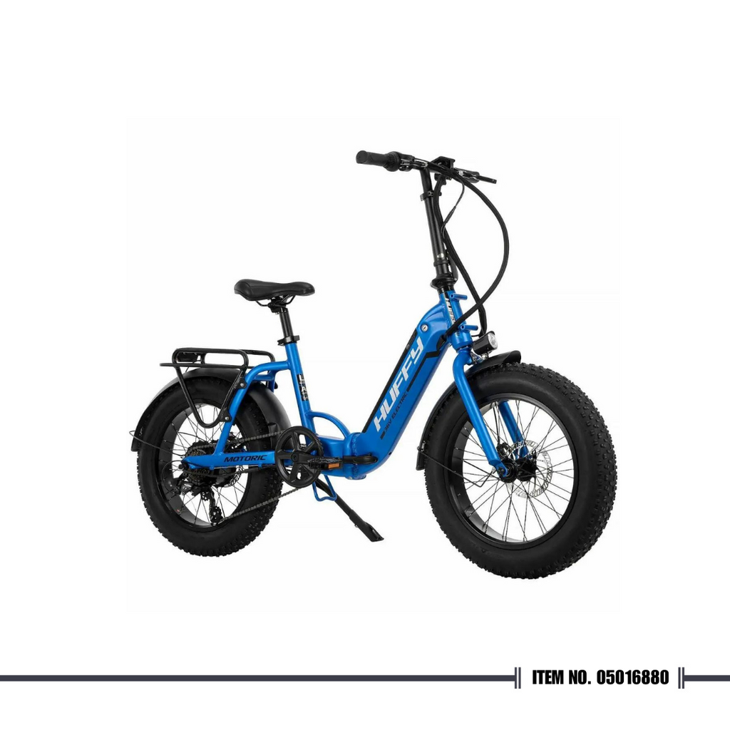 E4361 Motoric 20" Electric Folding Bike, Blue, 36V