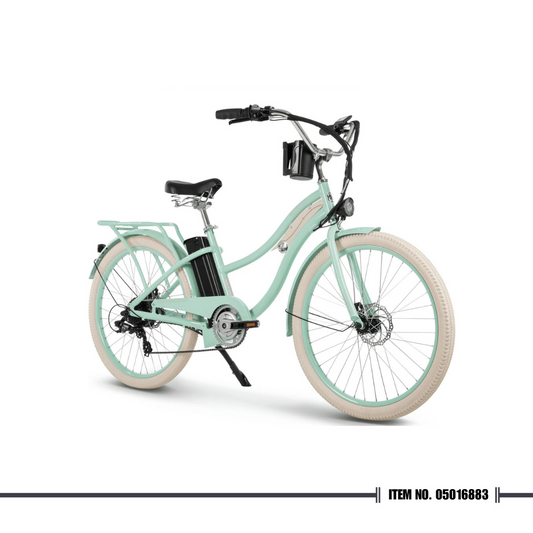E5811P7 E Nel Lusso 26 Electric Cruiser Bike with Throttle