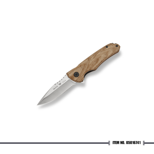 [⚡ FLASH SALE ⚡] Buck Sprint Pro, Natural Micarta (0841TNS-B)