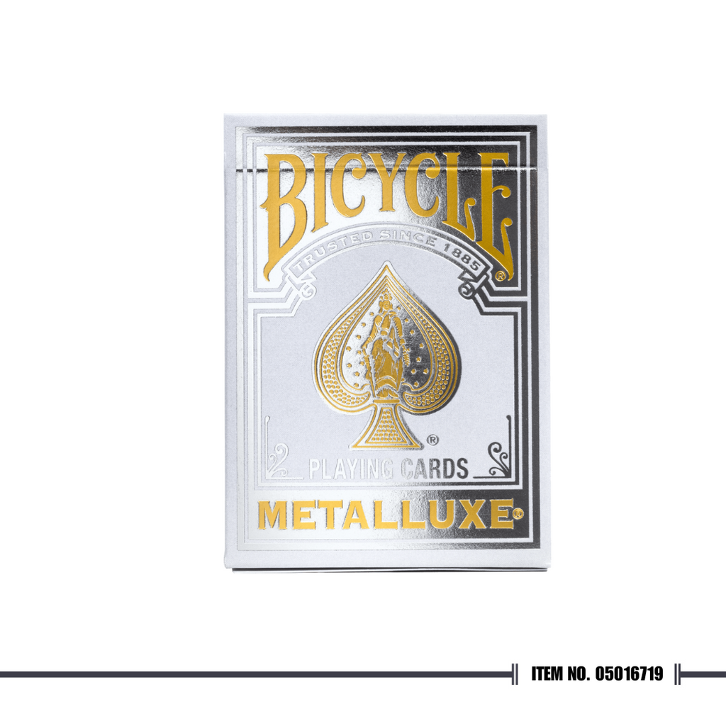 Bicycle® Metalluxe Silver