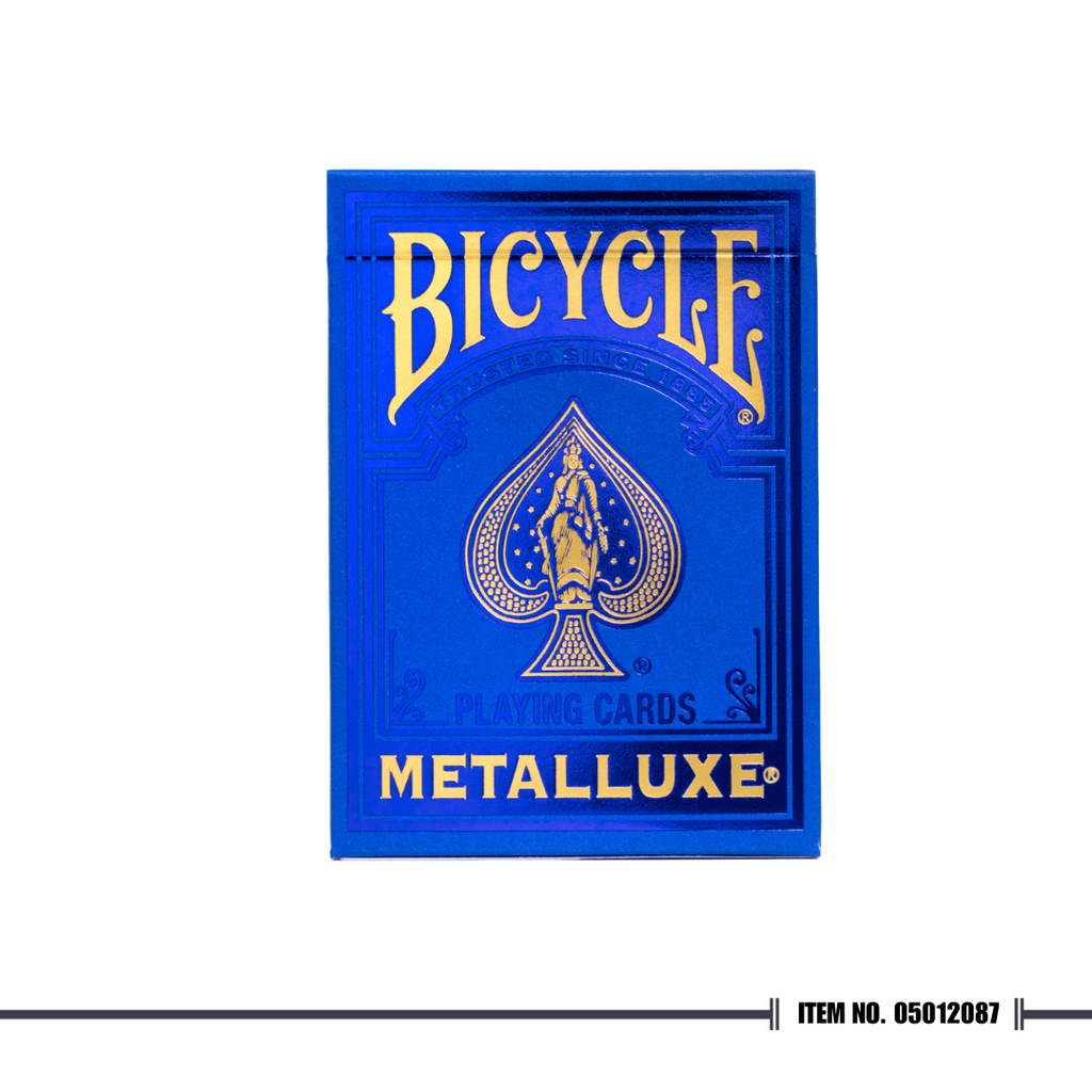 Bicycle® Metalluxe Blue