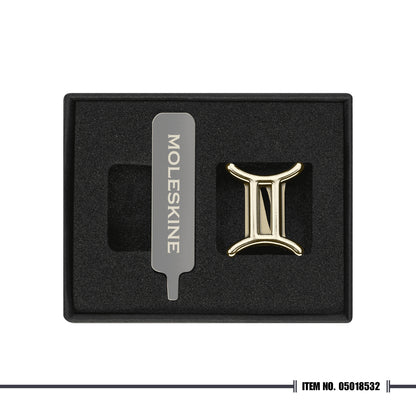Moleskine Zodiac Pins - Gold