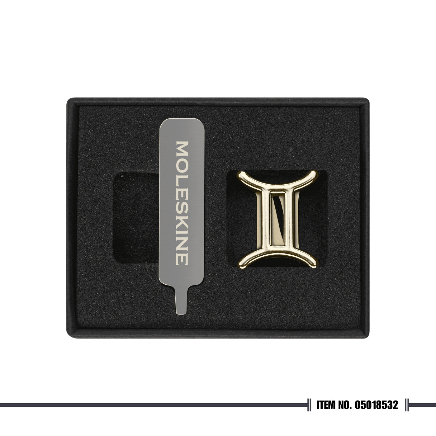 Moleskine® Zodiac Pins - Gold