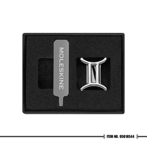 Moleskine® Zodiac Pins - Silver