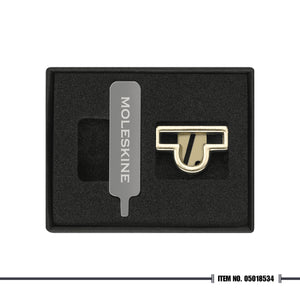 Moleskine® Zodiac Pins - Gold