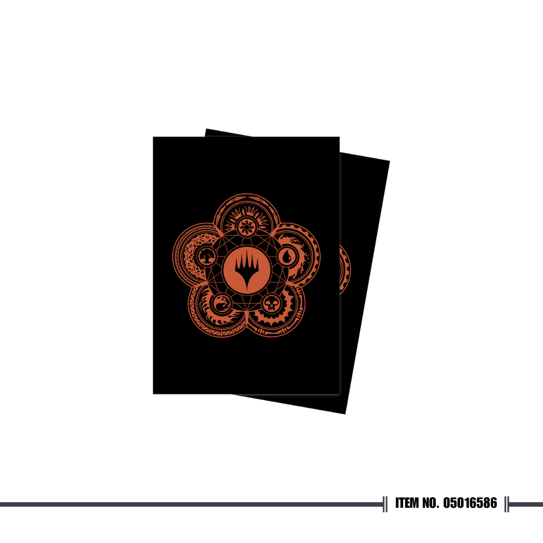 MTG Mana 7 100ct Sleeves Color Wheel