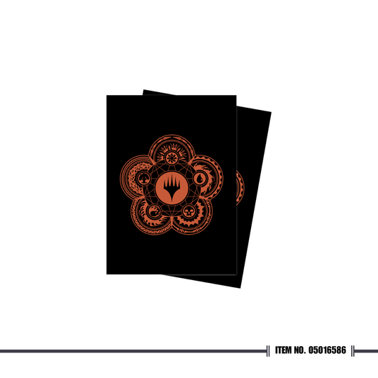 MTG Mana 7 100ct Sleeves Color Wheel