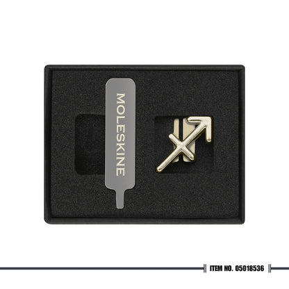 Moleskine Zodiac Pins - Gold