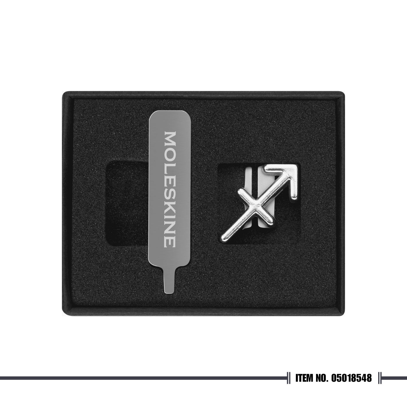 Moleskine Zodiac Pins - Silver