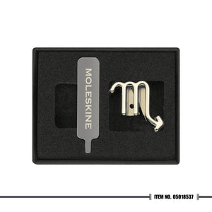 Moleskine® Zodiac Pins - Gold