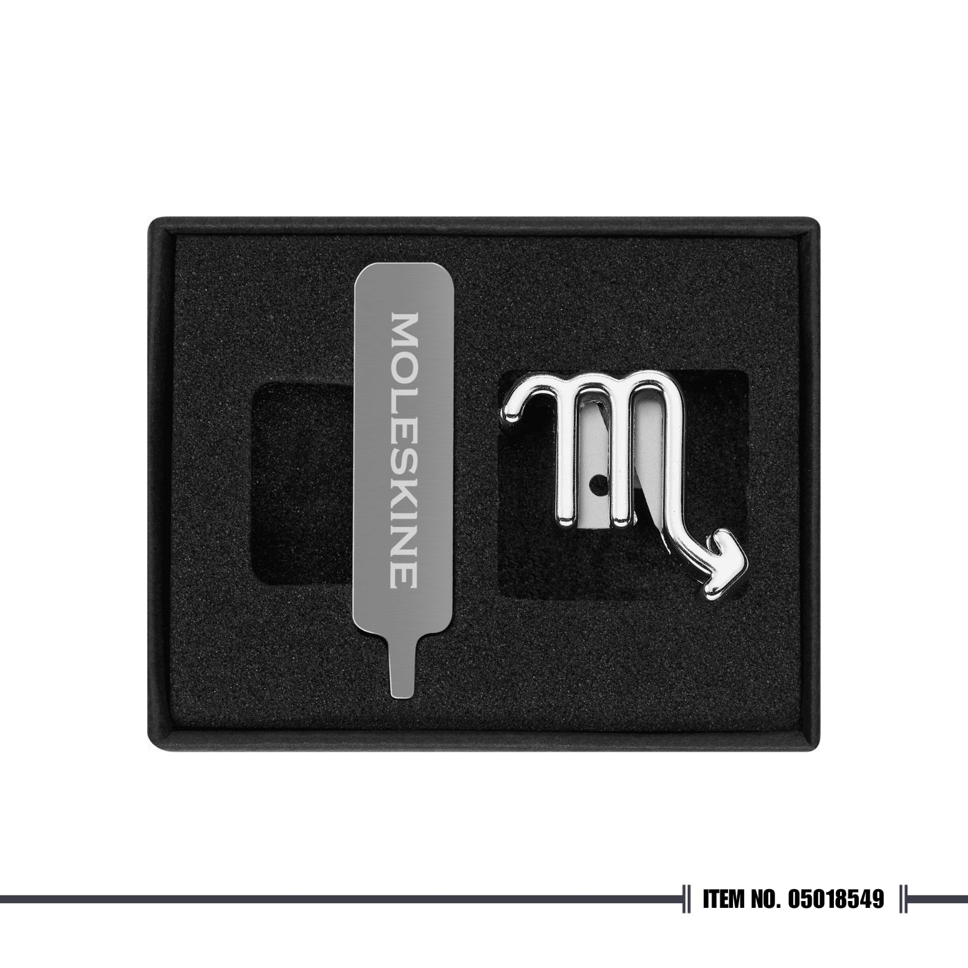 Moleskine® Zodiac Pins - Silver