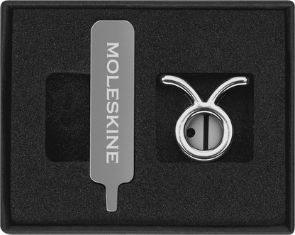 Moleskine Zodiac Pins - Silver
